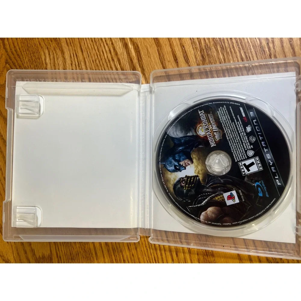 Mortal Kombat vs DC Universe Sony PlayStation 3 PS3 2008 Fighting Game Midway